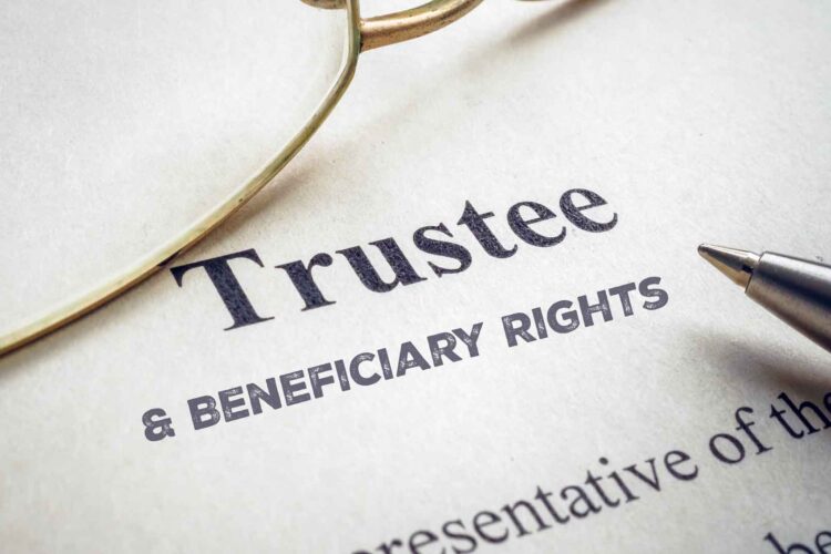 trustee is not paying beneficiaries